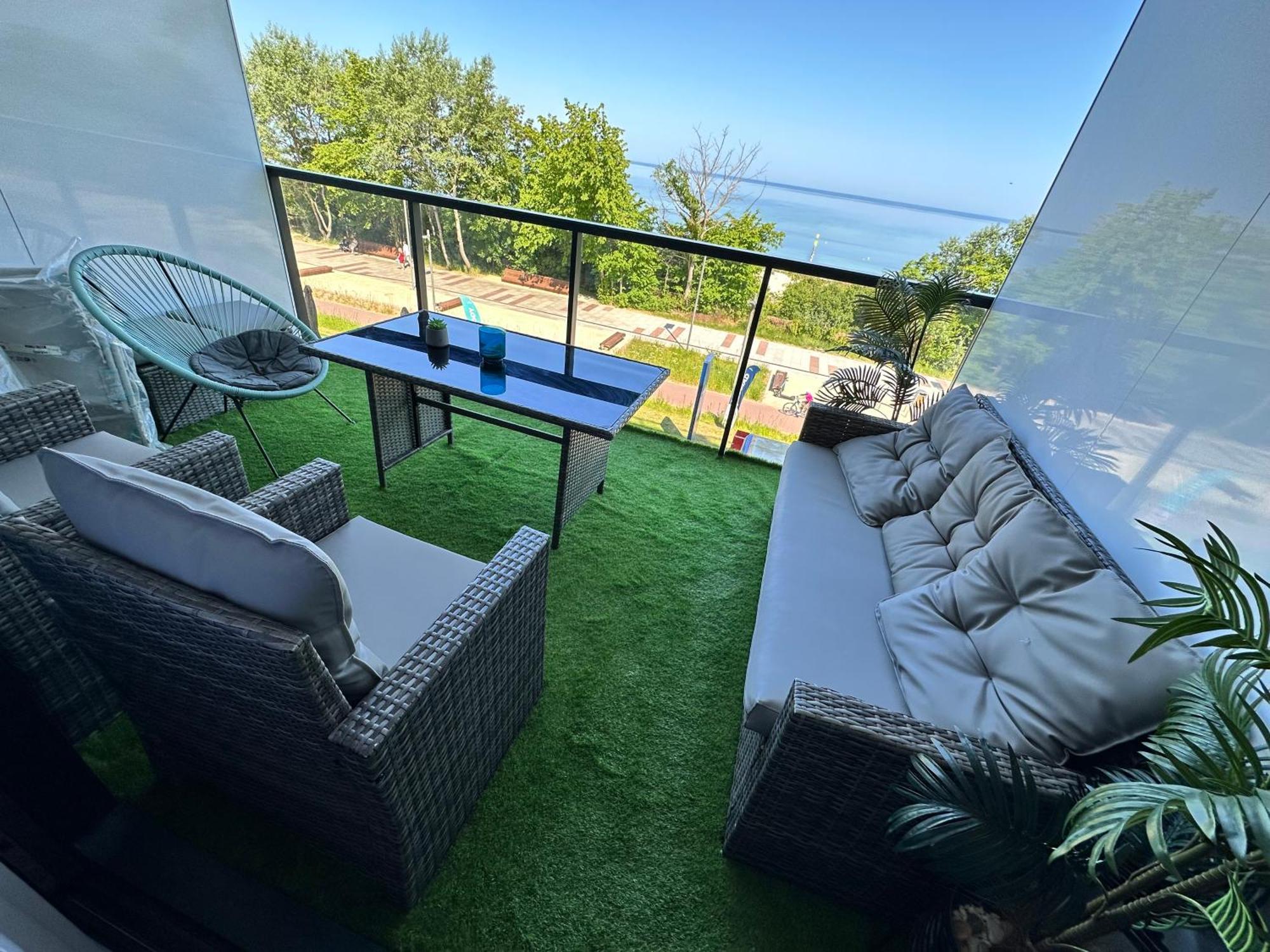 Apartament Z Widokiem Na Morze Seaside 208 Al-Dom Kołobrzeg Exterior foto